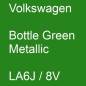 Preview: Volkswagen, Bottle Green Metallic, LA6J / 8V.